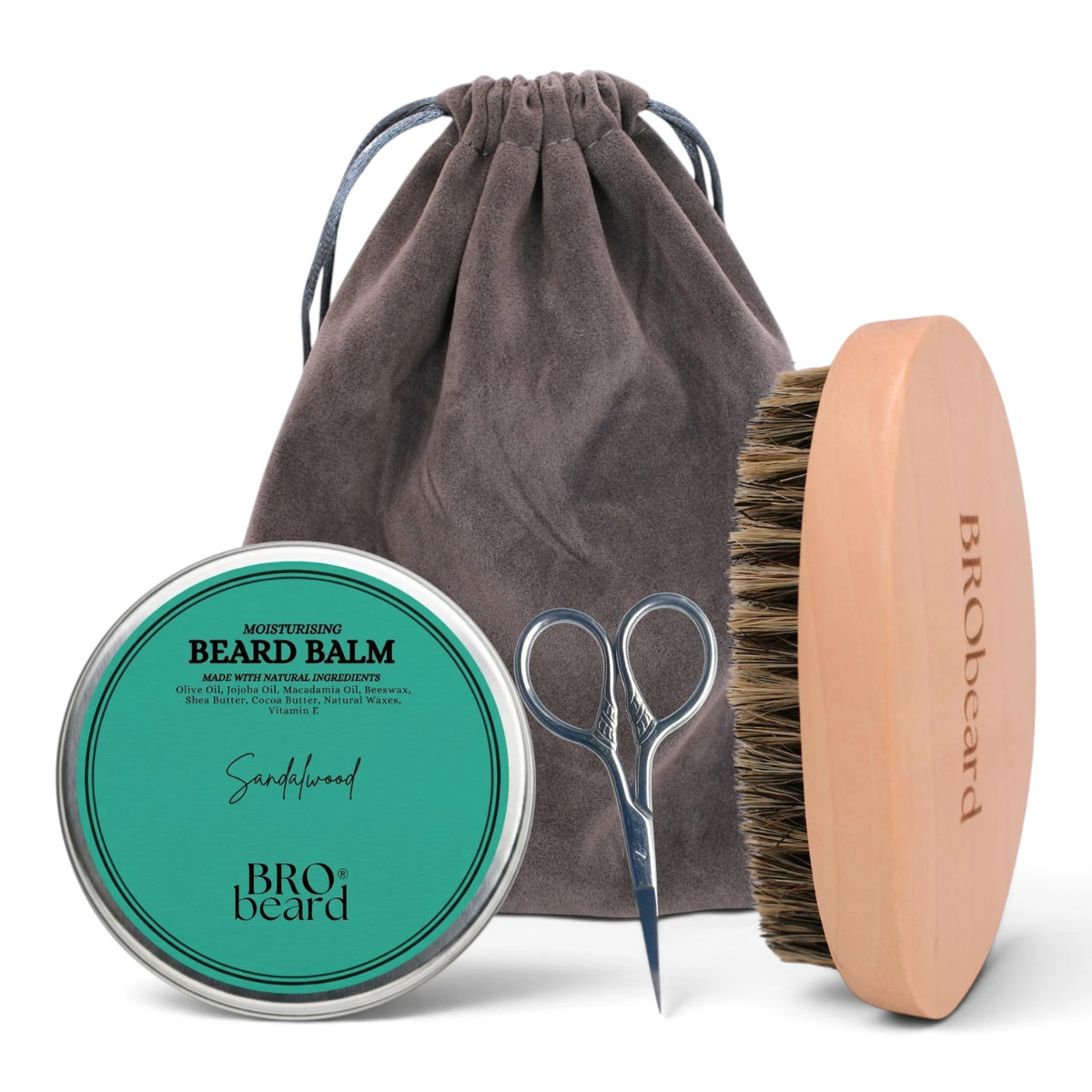 Beard Essentials Kit With 60g Balm